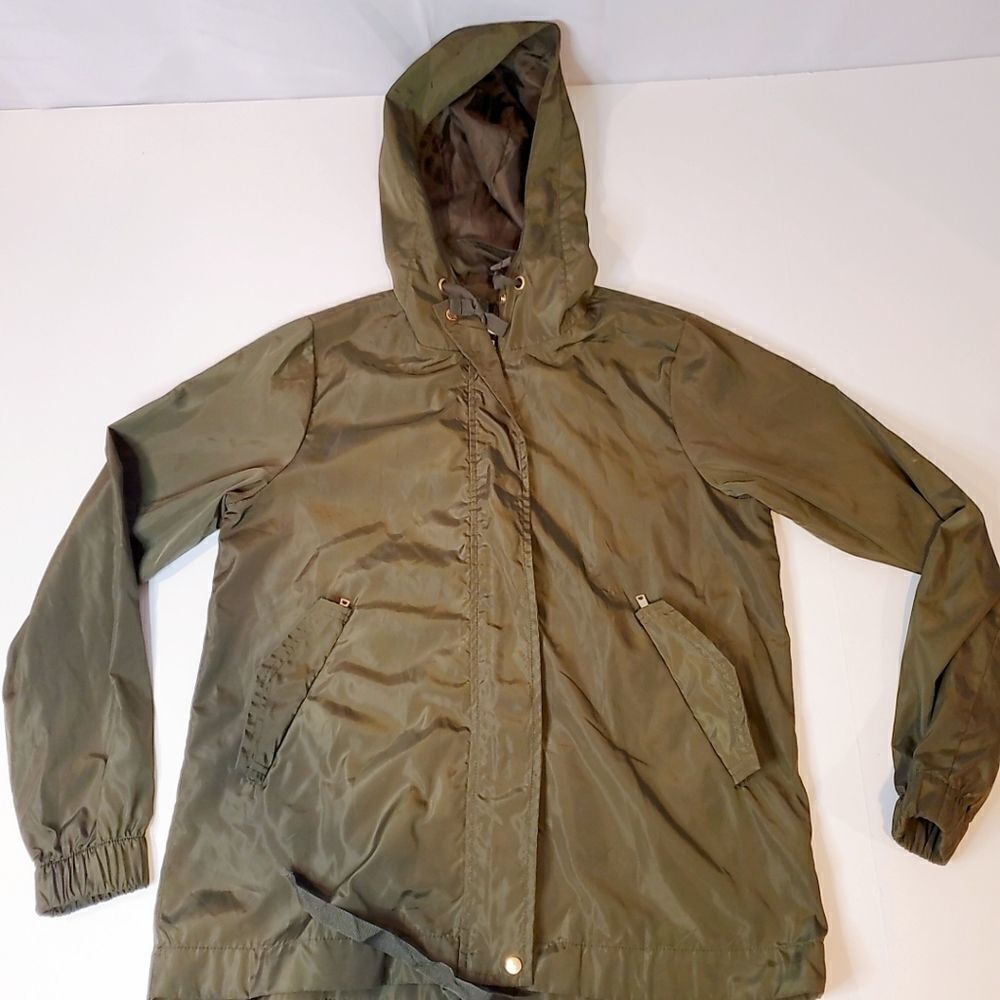 CI SONO Army Green Windbreaker Jacket